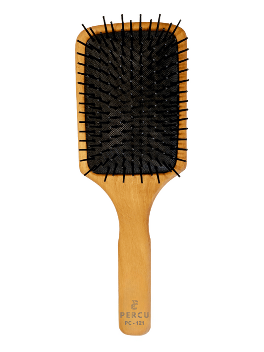 Percu Wooden Paddle Brush #PC-121